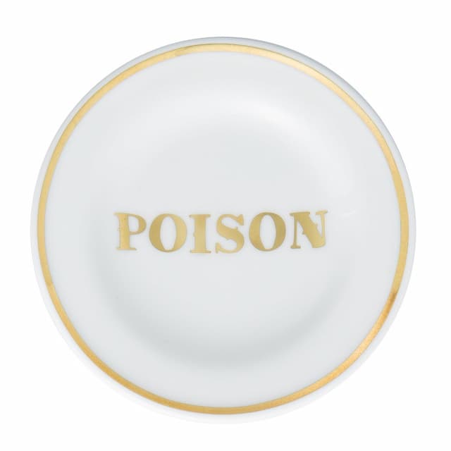 Тарелка 9,5 см Bitossi La Tavola Scomposta FTB00084 Poison
