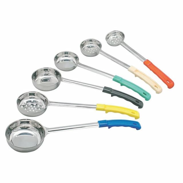 Половник ложка соусная 0,118 л нерж с зеленой пласт. ручкой P.L. Proff Cuisine FPS4 (81270207)