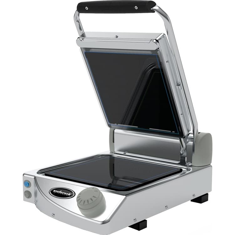 Гриль контактный UNOX SPIDOGLASS SP010P