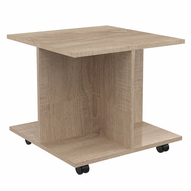 Стол журнальный Skyland CT 500 дуб сонома светлый 500х500х450 COFFEE