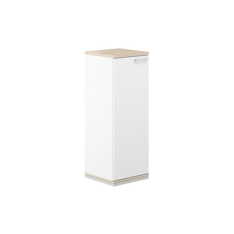 Шкаф 1-дверный Norden Allegro AG.205.WH.AR.WH.L