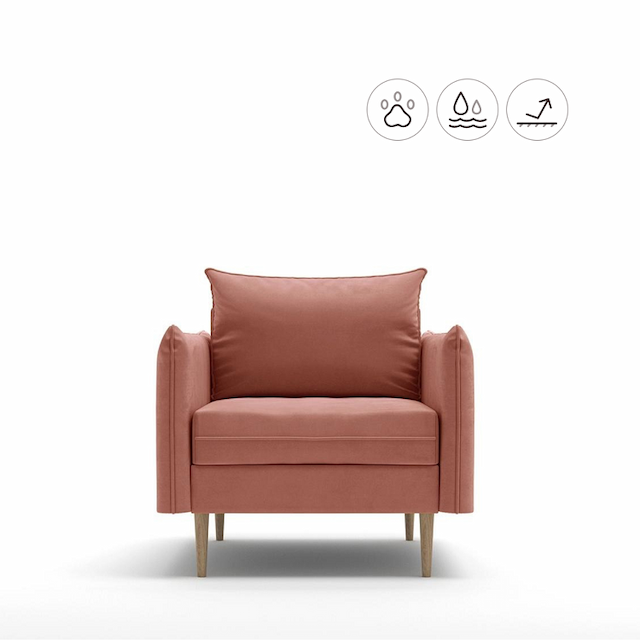 Кресло Мастерфабрик Оламайд Clarins 312 ткань букле