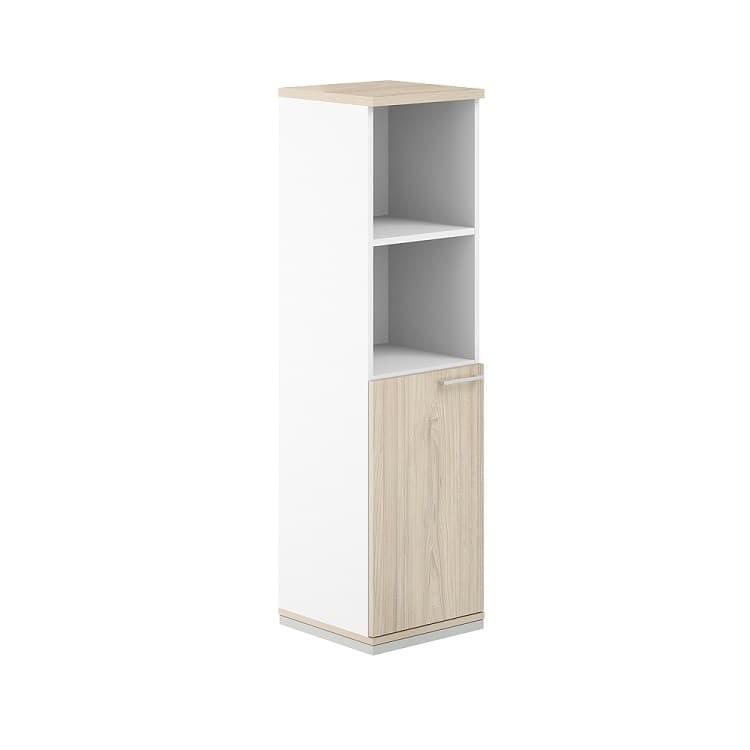 Шкаф полуоткрытый Norden Allegro AG.217.WH.AR.AR.L