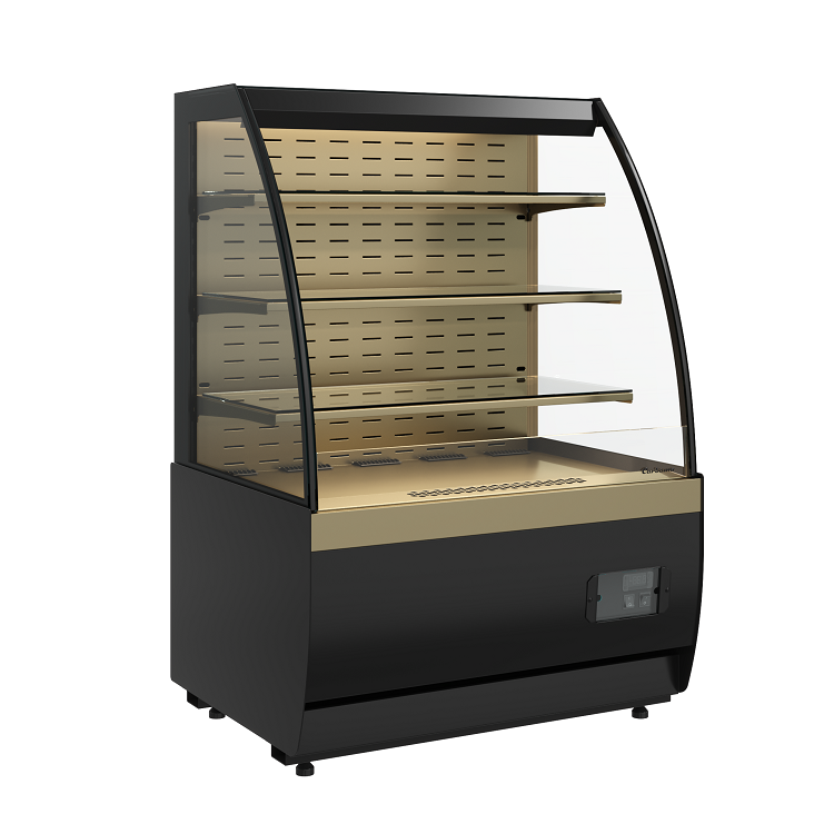 Витрина холодильная Carboma FLANDRIA 2 K70 VM 1,3-2 STANDARD открытая, горка (9005-0109)