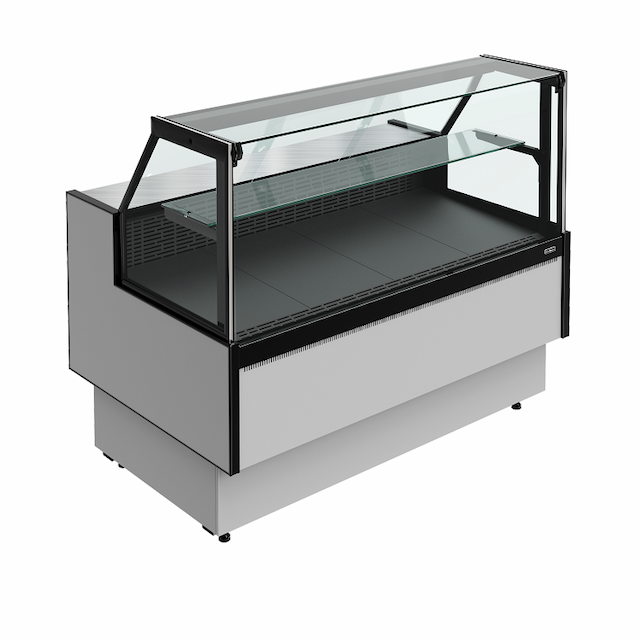 Витрина холодильная Carboma Palm 3 GC95 SV 1,5-1 без боковин (версия 2.0) 9006-9005
