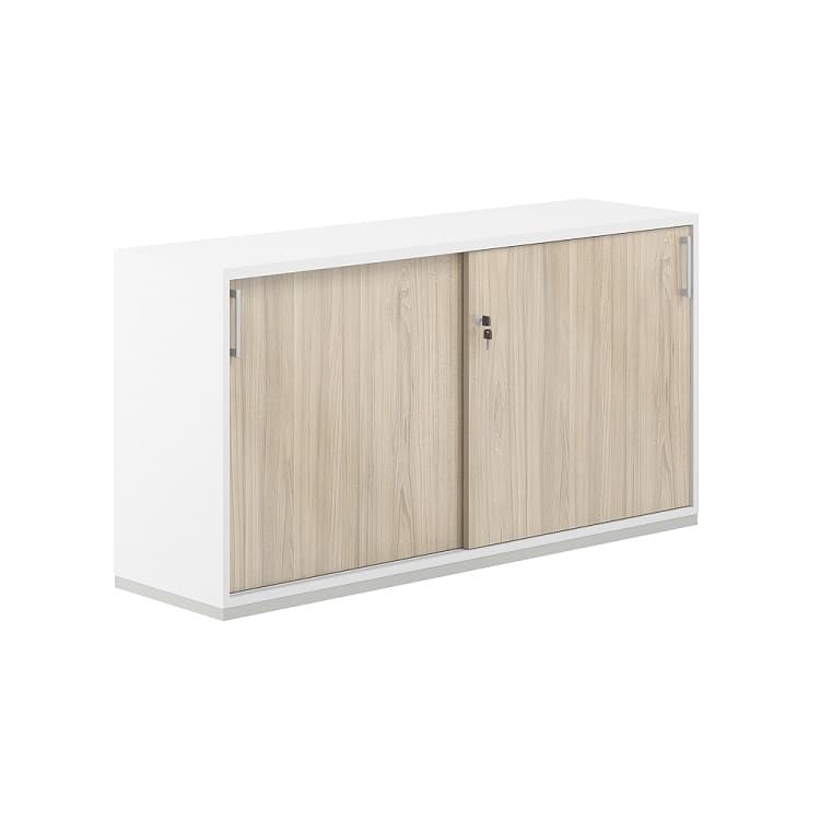 Шкаф-купе 2-уровневый Norden Allegro AG.243.WH.WH.AR (низкий)