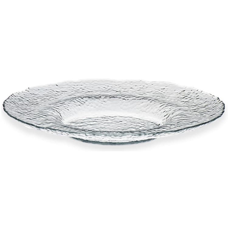 Тарелка ARDACAM Hammered ARD 2218.1 d 21 см h 3,4 см (стекло, прозрачная)