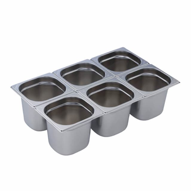 Гастроемкость GN1/6-150мм Inox Macel 16150
