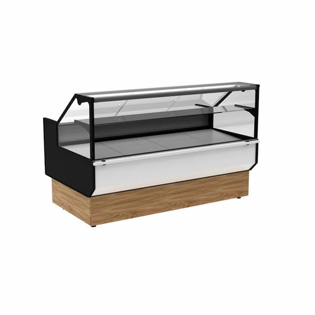 Холодильная витрина Полюс PALM 2 GC95 SM 1,5-1 KombiLux / INOX (ВХС-1,5 Carboma GC95)