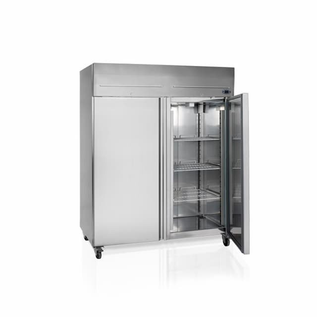 Шкаф морозильный с глухой дверью TEFCOLD RF1420 нержавеющий