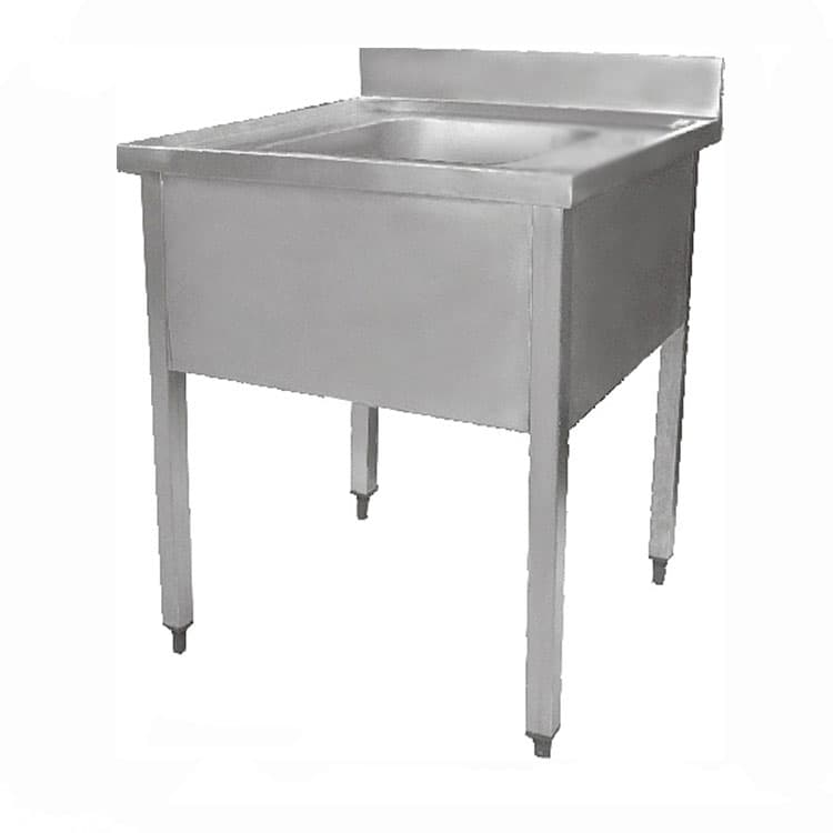 Цельнотянутая моечная ванна EKSI СТВ-500х600х850