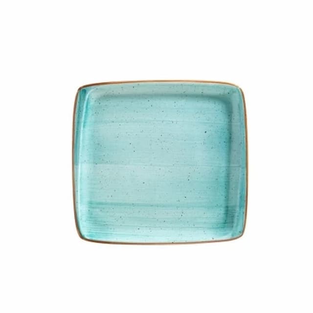 Тарелка квадратная 27х25см. голубая AAQ MOV 34 KR Bonna AQUA AURA