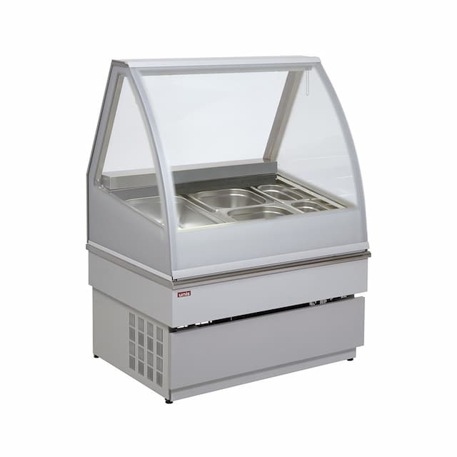 Витрина для мороженого Unis Georgia III 1000 inox